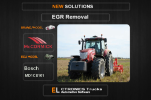 EGR Off Mc Bosch MD1CE101 Electronics Trucks Automotive Software