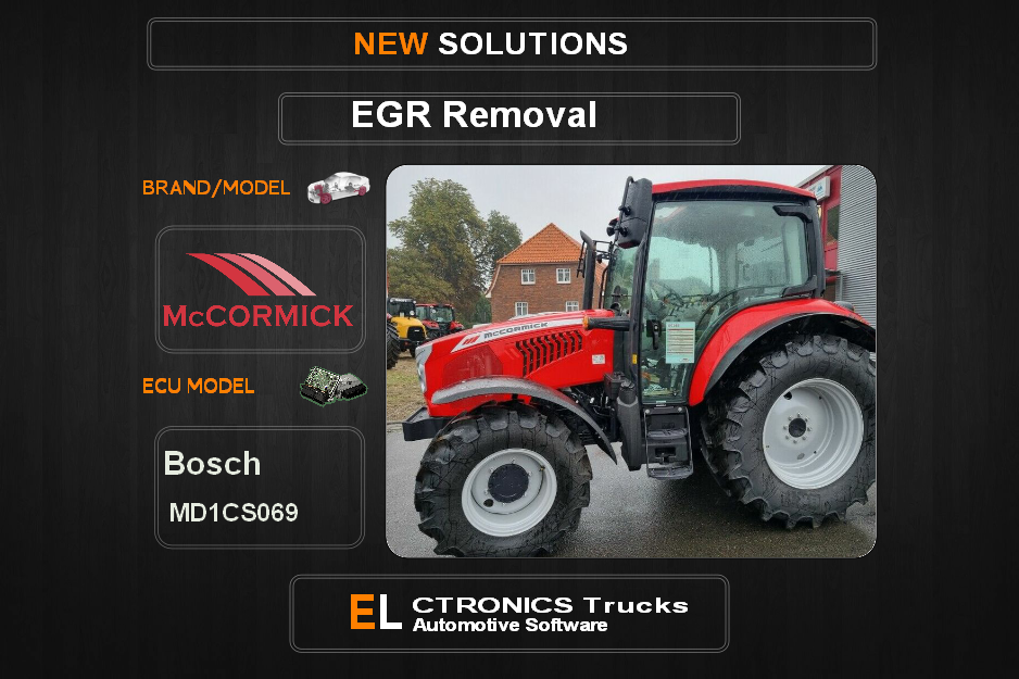 EGR Off Mc Bosch MD1CS069 Electronics Trucks Automotive Software