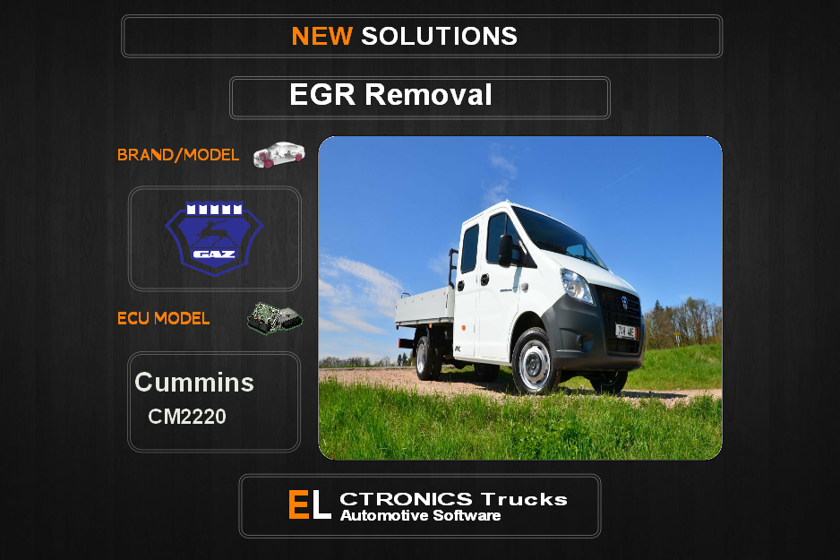 EGR Off Gaz Cummins CM2220 Electronics Trucks Automotive Software