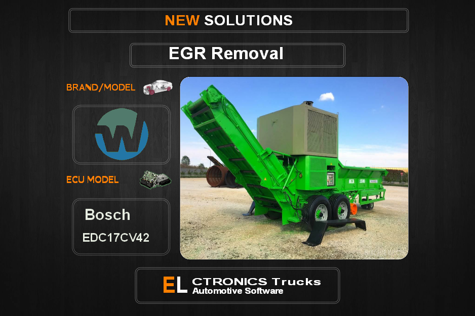 EGR Off Willibald Bosch EDC17CV42 Electronics Trucks Automotive Software