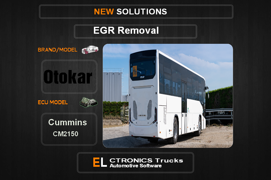 EGR Off Otokar Cummins CM2150 Electronics Trucks Automotive Software