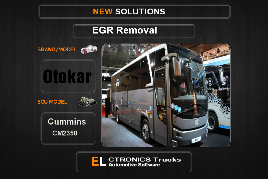 EGR Off Otokar Cummins CM2350 Electronics Trucks Automotive Software
