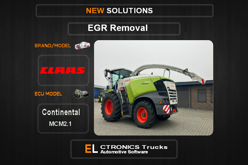EGR Off Claas Continental MCM2.1 Electronics Trucks Automotive Software