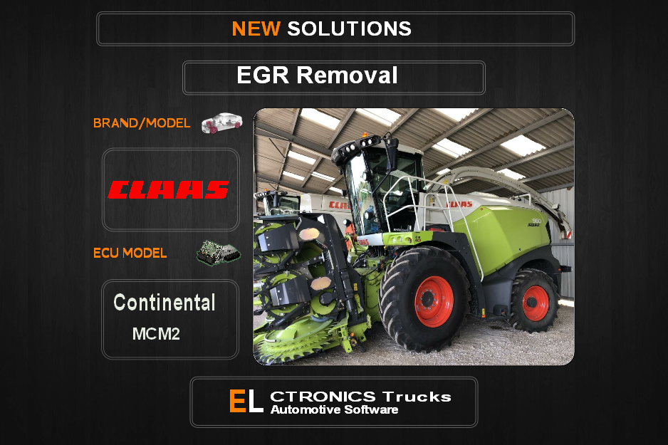 EGR Off Claas Continental MCM2 Electronics Trucks Automotive Software