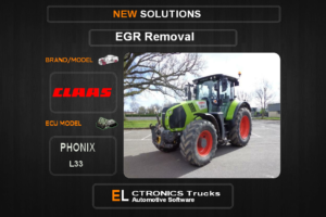 EGR Off Claas Phonix L33 Electronics Trucks Automotive Software
