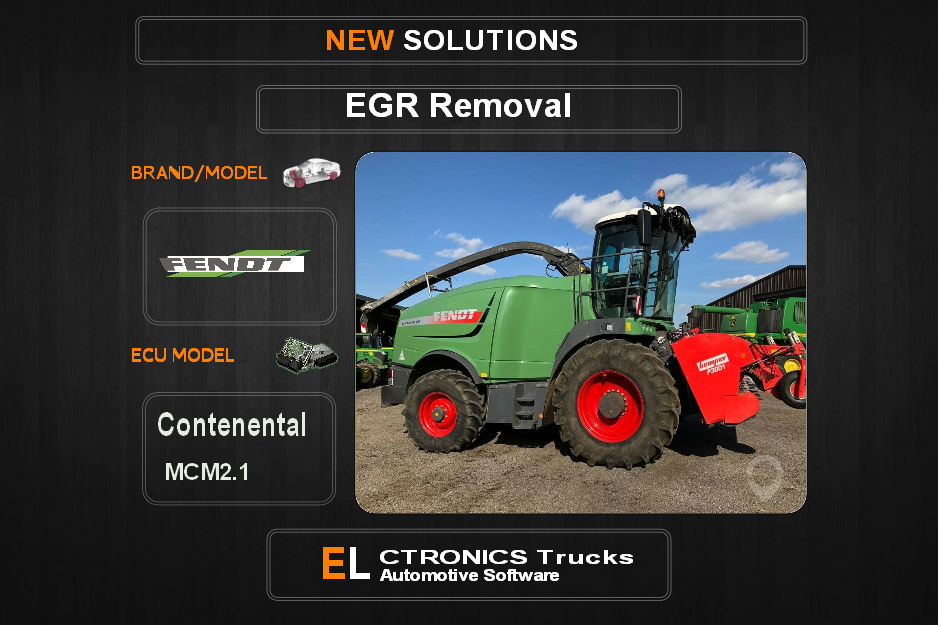 EGR Off Fendt Continental MCM2.1 Electronics Trucks Automotive Software