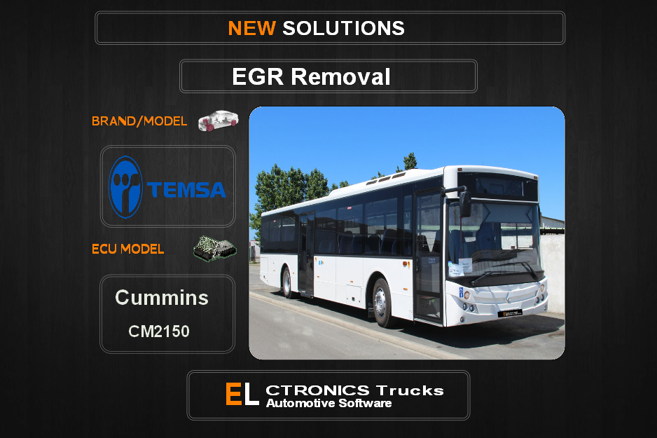 EGR Off Temsa Cummins CM2150 Electronics Trucks Automotive Software