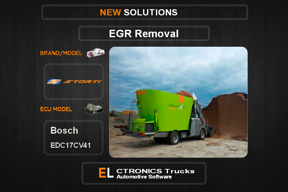 EGR Off Storti Bosch EDC17CV41 Electronics Trucks Automotive Software