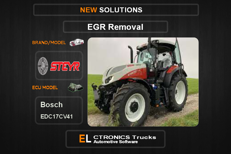 EGR Off Steyr Bosch EDC17CV41 Electronics Trucks Automotive Software