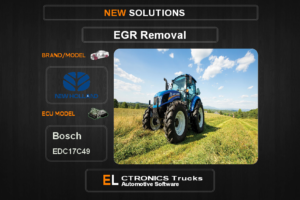 EGR Off New Holland Bosch EDC17C49 Electronics Trucks Automotive Software