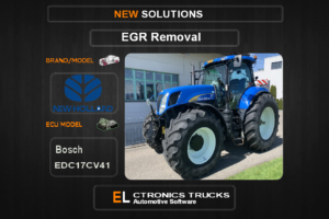 EGR Off Minelli Bosch EDC17CV41 Electronics Trucks Automotive Software