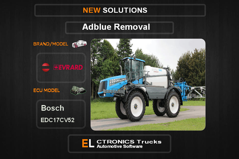 AdBlue OFF Evrard Bosch EDC17CV52 Electronics Trucks Automotive Software