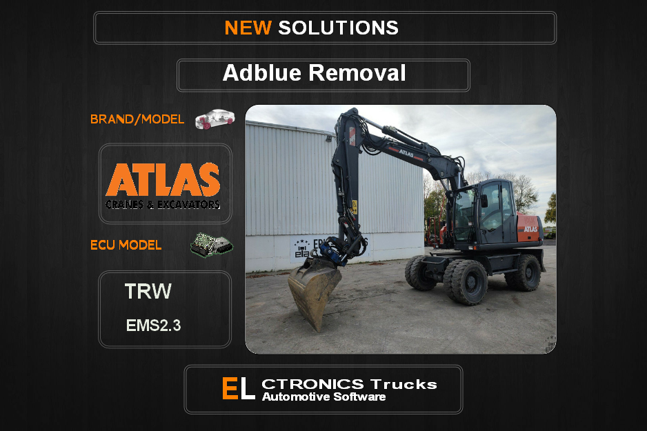 AdBlue OFF Atlas TRW EMS2.3 Electronics Trucks Automotive Software