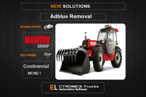 AdBlue OFF Manitou Continental MCM2.1 Electronics Trucks Automotive Software