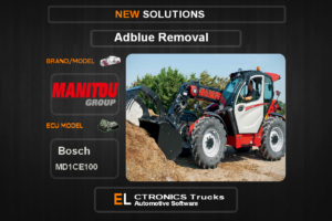 AdBlue OFF Manitou Bosch MD1CE100 Electronics Trucks Automotive Software
