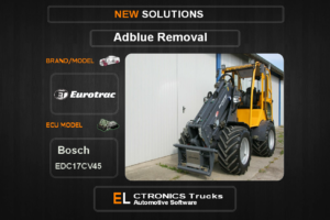 AdBlue OFF Eurotrac Bosch EDC17CV45 Electronics Trucks Automotive Software