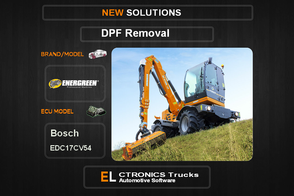 DPF Off Energreen Bosch EDC17CV54 Electronics Trucks Automotive Software
