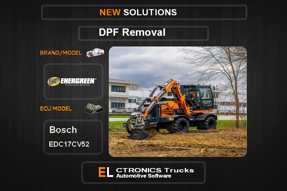 DPF Off Energreen Bosch EDC17CV52 Electronics Trucks Automotive Software