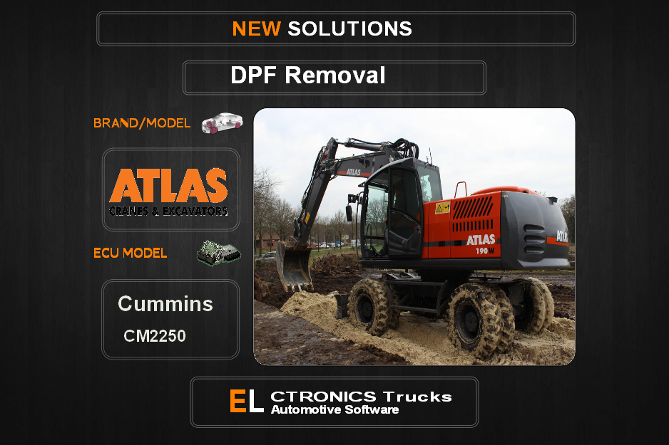 DPF Off Atlas Cummins CM2250 Electronics Trucks Automotive Software