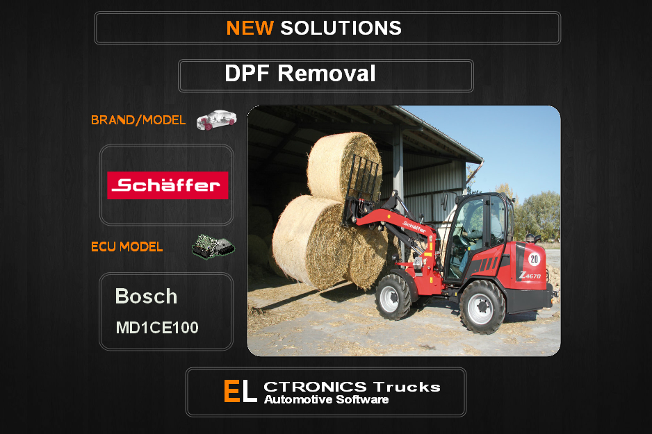DPF Off Schaffer Bosch MD1CE100 Electronics Trucks Automotive Software
