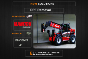 DPF Off Manitou PHOENIX L21 Electronics Trucks Automotive Software