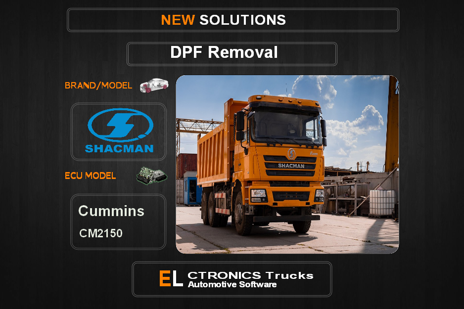DPF Off Shacman Cummins CM2150 Electronics Trucks Automotive Software
