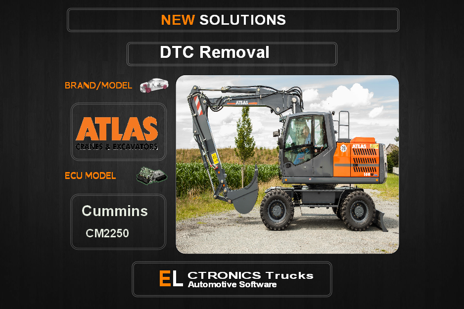 DTC OFF Atlas Cummins CM2250 Electronics Trucks Automotive software