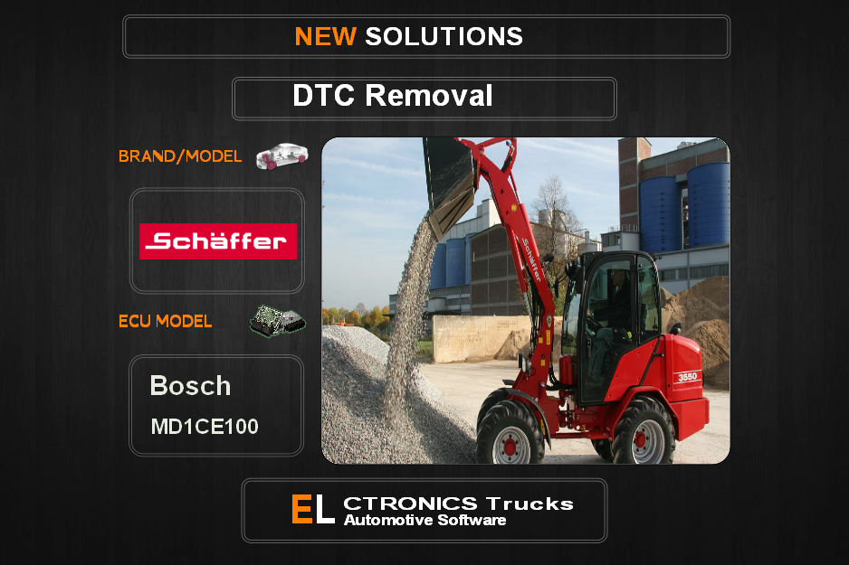 DTC OFF Schaffer Bosch MD1CE100 Electronics Trucks Automotive software