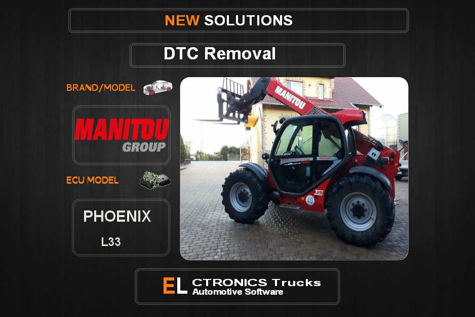 DTC OFF Manitou PHOENIX L33 Electronics Trucks Automotive software