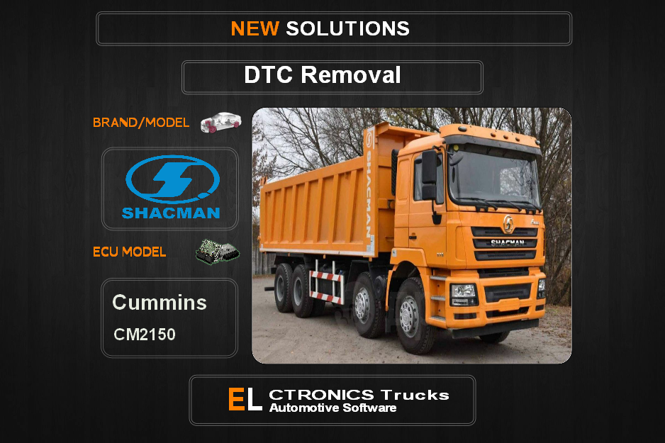 DTC OFF Shacman Cummins CM2150 Electronics Trucks Automotive software