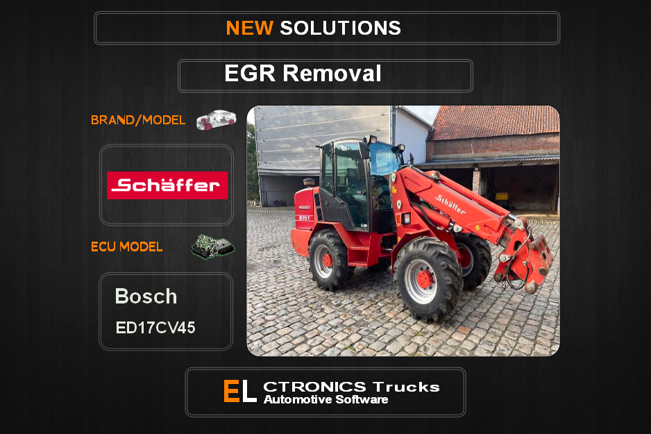 EGR Off Schaffer Bosch EDC17CV45 Electronics Trucks Automotive Software