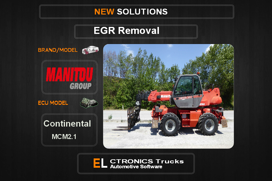 EGR Off Manitou Continental MCM2.1 Electronics Trucks Automotive Software