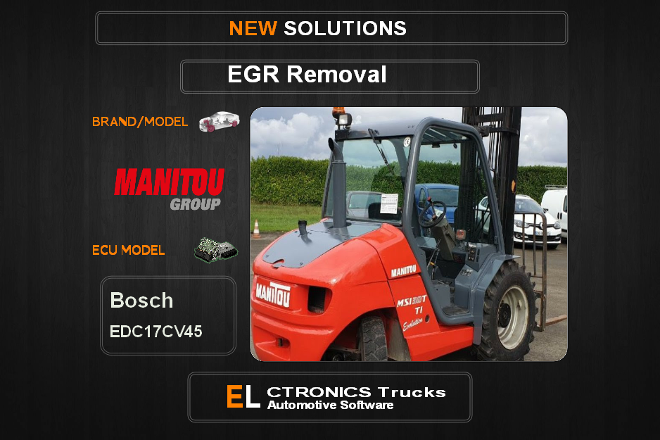 EGR Off Hidromek Bosch EDC17CV45 Electronics Trucks Automotive Software